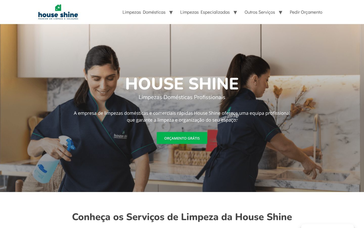Site da House Shine