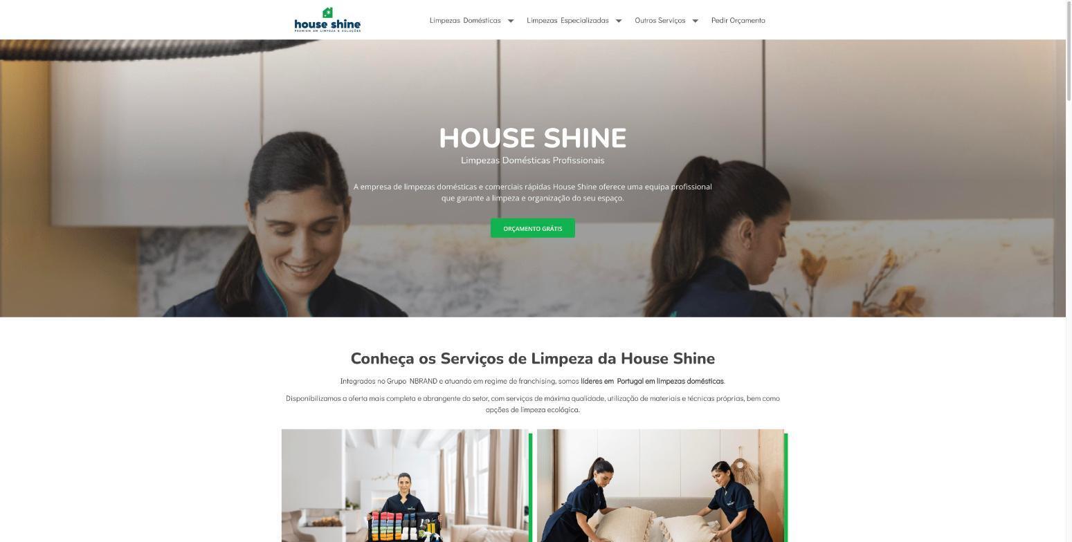 Site da House Shine