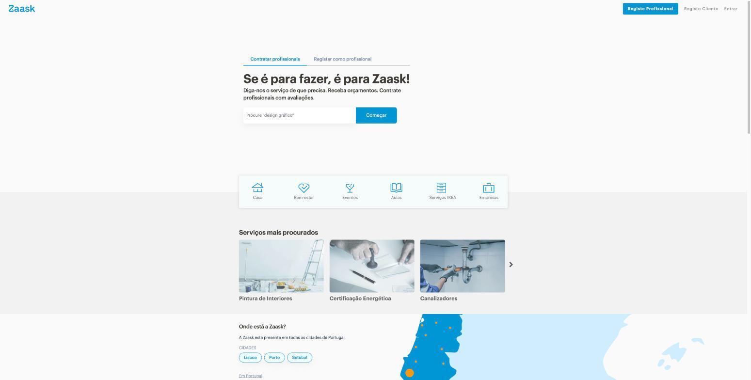 Site da Zaask