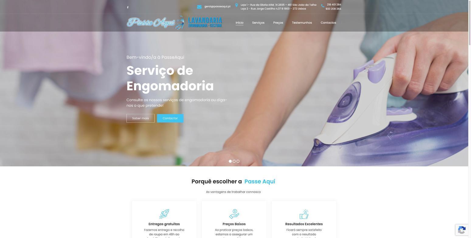 Site da PasseAqui