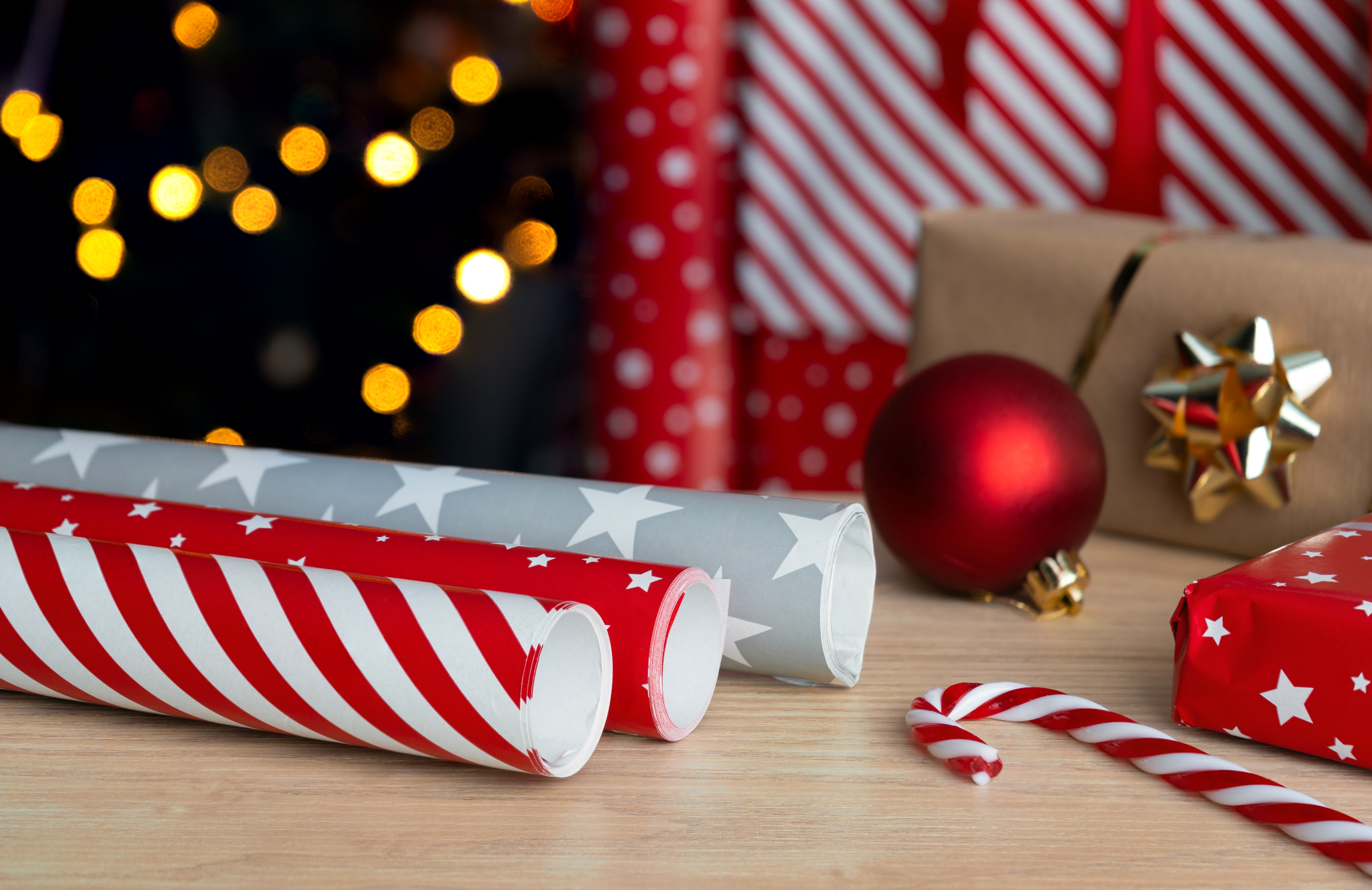 embrulhos de Natal bonitos e originais